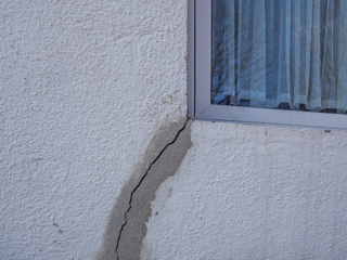 Fissure façade